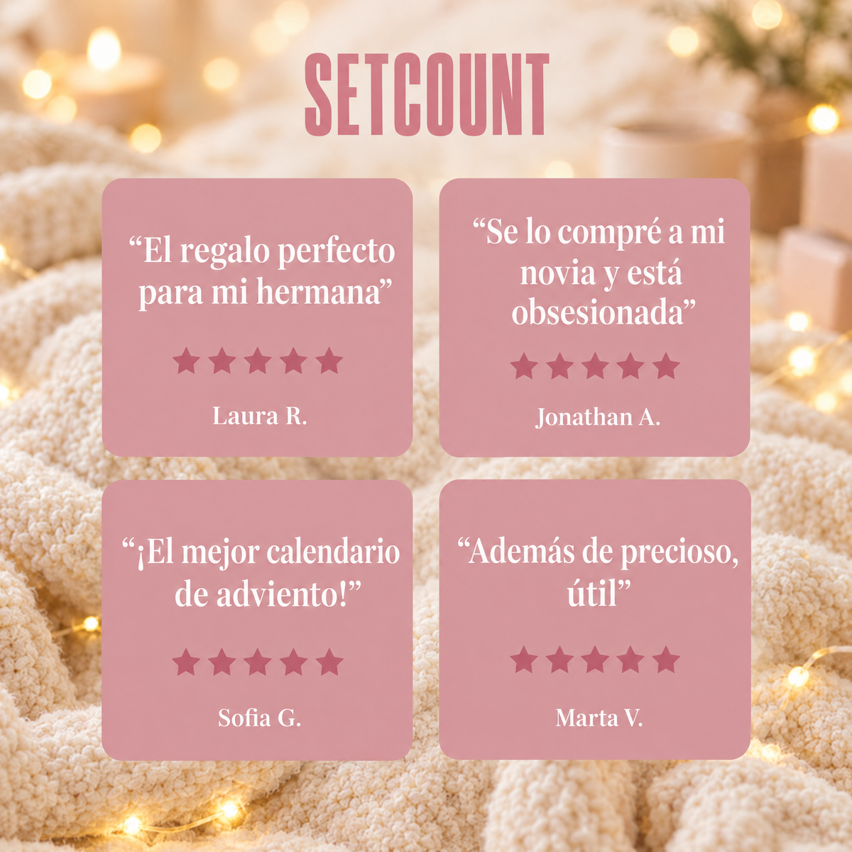 SetCount™ Calendario de Adviento de Volley